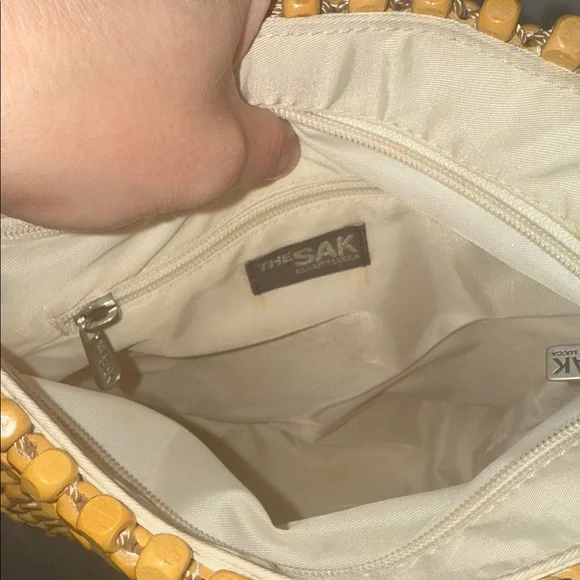 The Sak Vintage Wooden Beaded Shoulder Bag - Picture 8 of 9